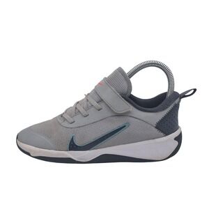 Nike Shoes Youth Size 3Y Gray Hook & Loop Running Athletic Sneakers DM9026-010